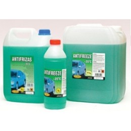 Skystis aušinimo "Antifrizas" 5L MANNOL Antifreeze AG13 (-40 °C) Hightec 4013 (žalias)