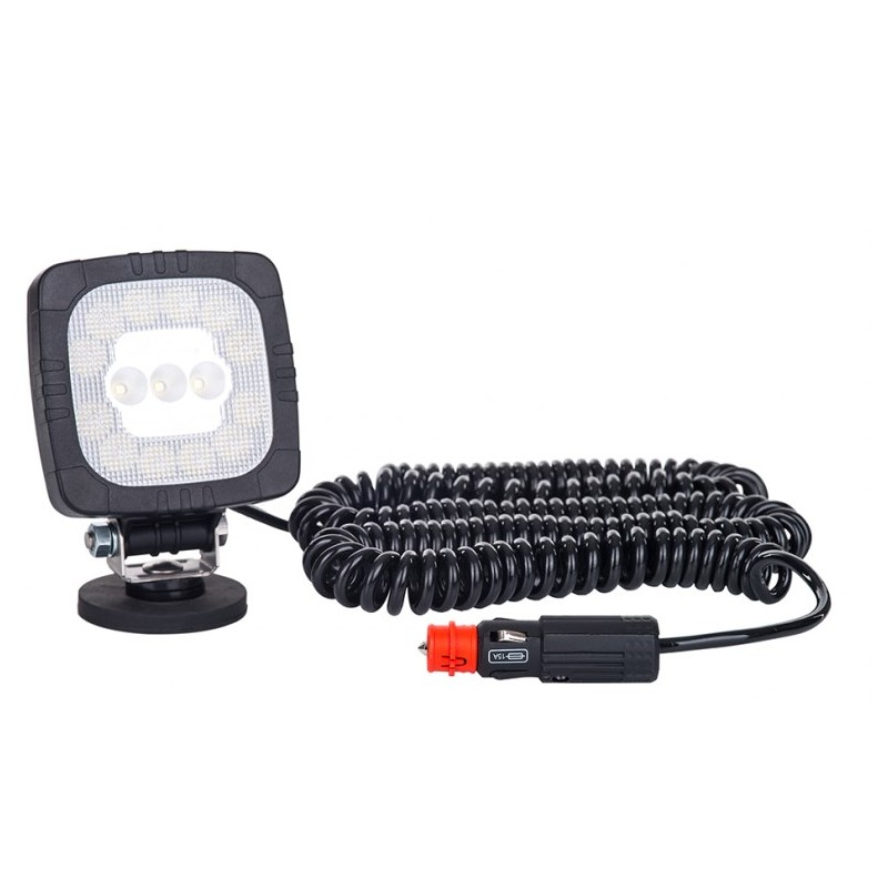 Žibintas darbo LED su magnetu, 8m laidu