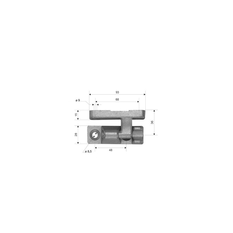 Vyris borto L-93mm