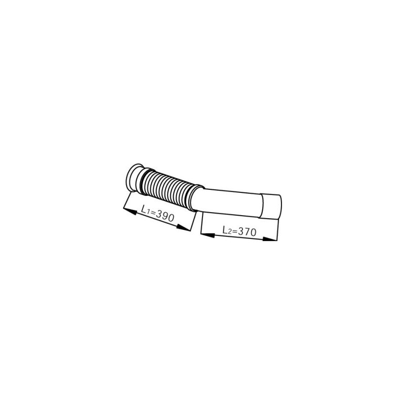 Vamzdis duslintuvo D-130mm inox