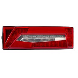 Žibintas galinis LED 12V/24V k/d su dinaminiu posūkiu