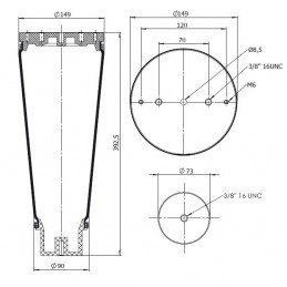 Pagalvė oro 6122NP47