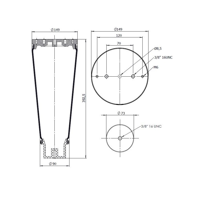 Pagalvė oro SK 08513736301