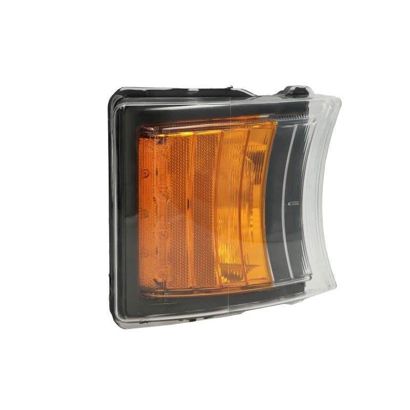 Žibintas posūkio su dienos šviesos DRL k/d (juodas apvadas)