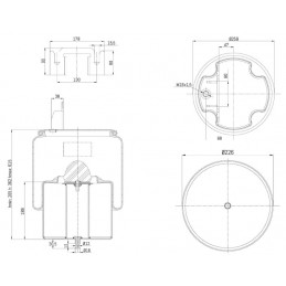 Pagalvė oro 6131NP40
