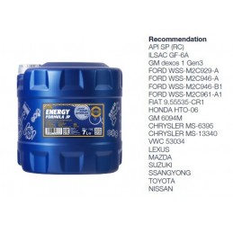 Alyva variklinė 60l 5W30 MANNOL Longlife 504/507 7715