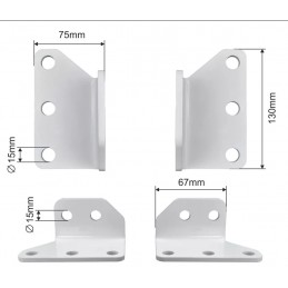 Laikiklis bamperio (2vnt)