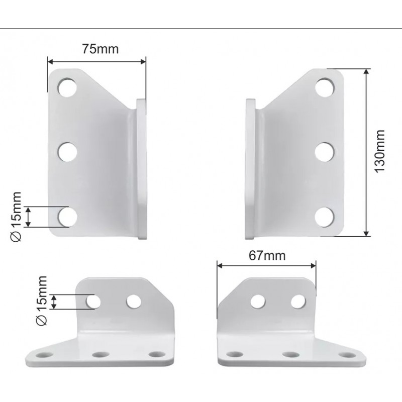 Laikiklis bamperio (2vnt)