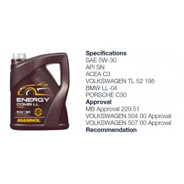 Alyva variklinė 60L 0W20 MANNOL Legend Ultra 7918