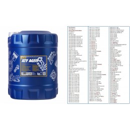 Alyva transmisinė 208L MANNOL ATF AG60 8213