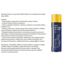 Valiklis detalių 500ml MANNOL Montage Cleaner 9672