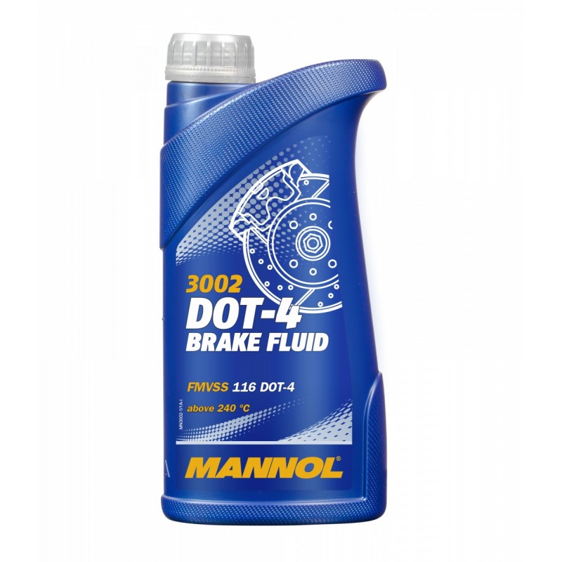 Skystis stabdžiams 0,91kg MANNOL Brake Fluid DOT-4 3002