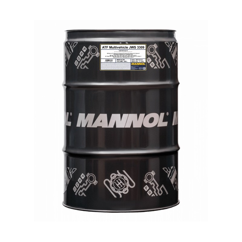 Alyva transmisinė 208L MANNOL ATF Multivehicle JWS 3309 8218