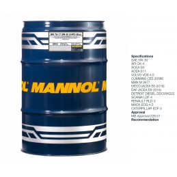Alyva variklinė 20L 5W30 MANNOL TS-17 UHPD Blue 7117