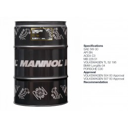 Alyva variklinė 10l 5W30 MANNOL Longlife 504/507 7715