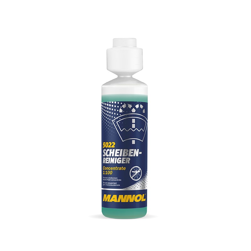 Koncentratas langų skysčio 250ml MANNOL Scheiben Reiniger 5022