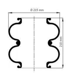 Pagalvė oro FD200-19 P02