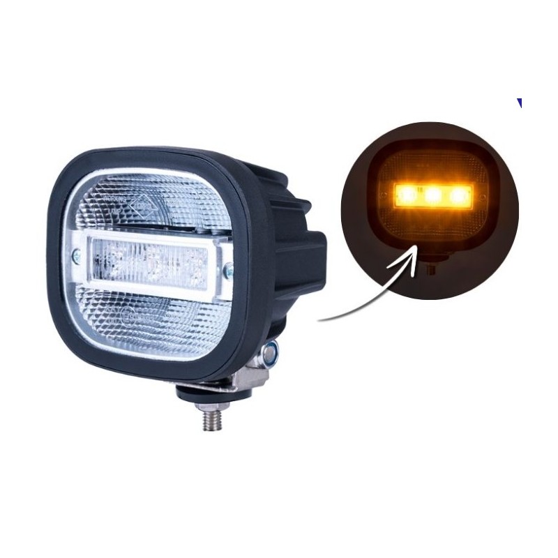 Žibintas darbo LED 100*98mm 14W (su švyturėliu)