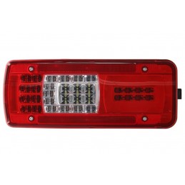 Žibintas galinis LED k.p. 12/24V (su dinaminiu posūkiu)