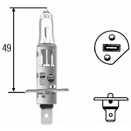 Žibintas papildomas tolimų šviesų (su LED)