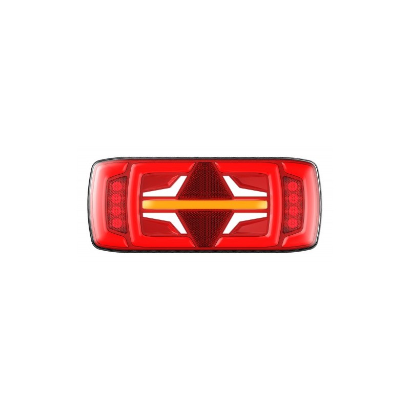 Žibintas galinis LED k/d 12V/24V (su dinaminiu posūkiu)