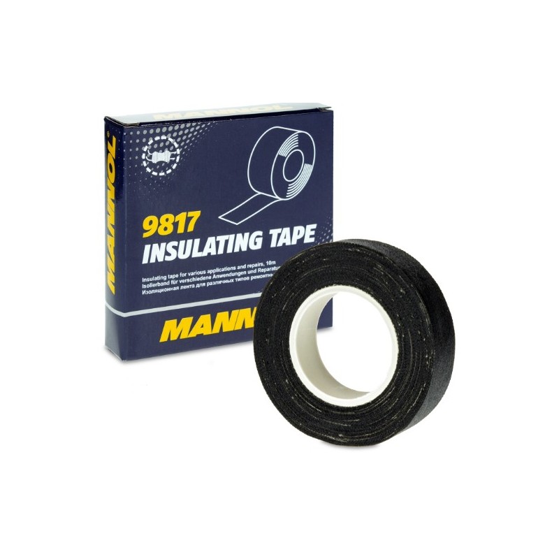 Juosta izoliacinė medžiaginė 10m MANNOL Insulating Tape 9817