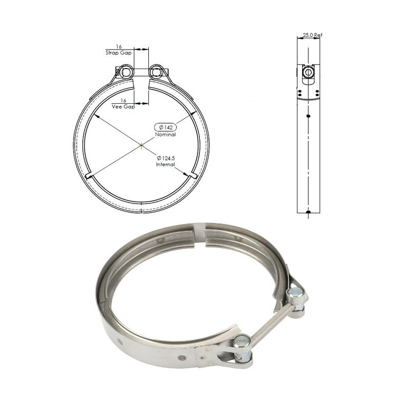 Apkaba D-124,5*142mm duslintuvo