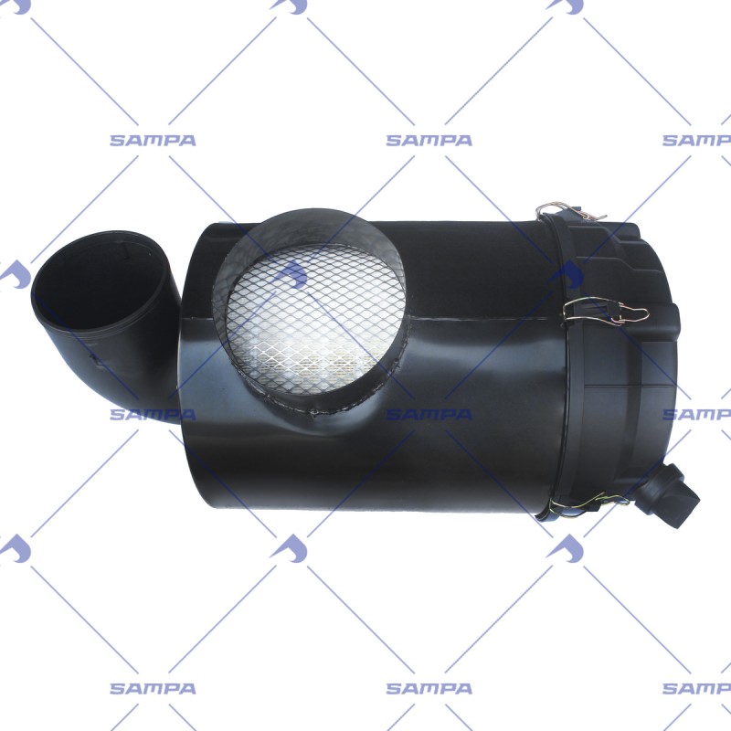 Korpusas oro filtro su 90° alkūne I variantas su filtru
