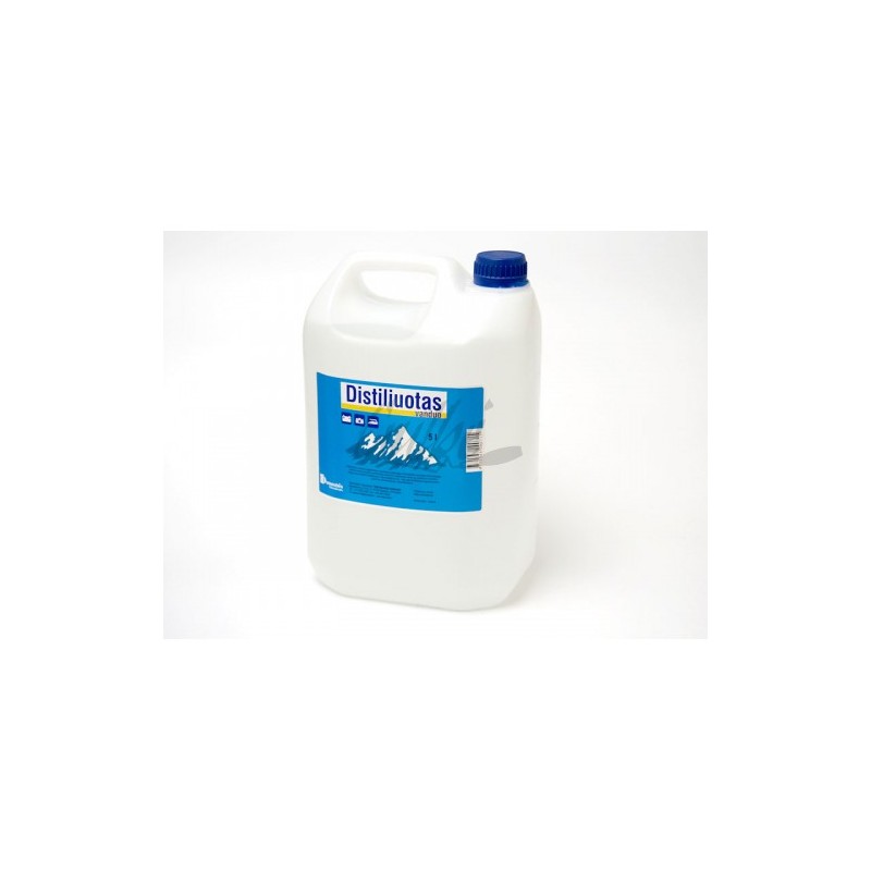 Vanduo distiliuotas (5l)