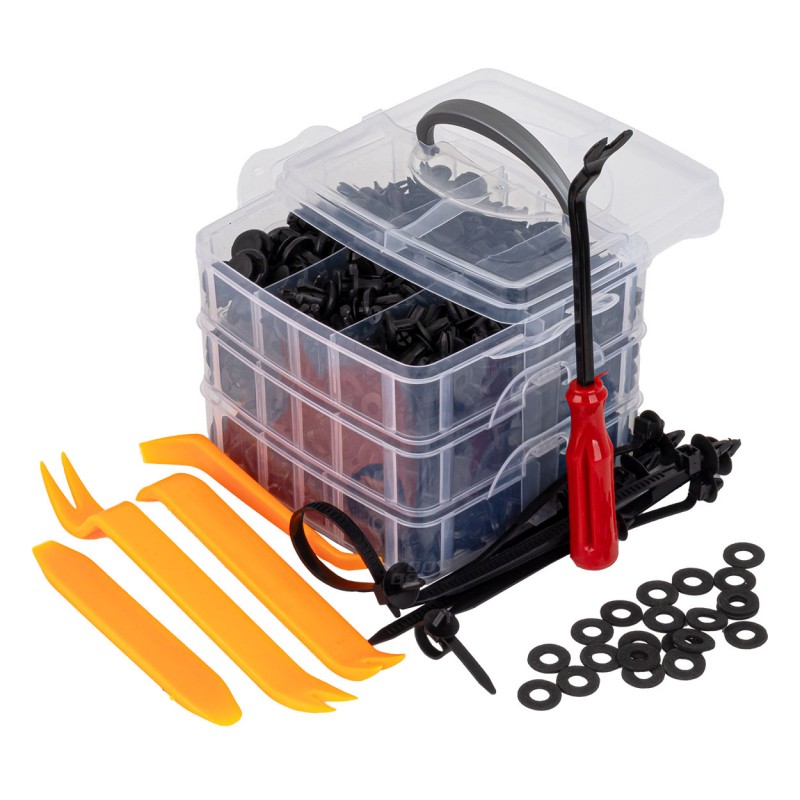 Komplektas kaiščių plastikinių (650vnt)