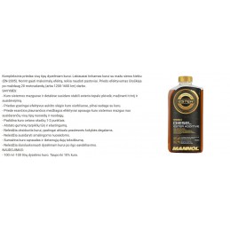 Priedas dyzelinių purkštukų praplovimui 250ml MANNOL Diesel Jet Cleaner 9956