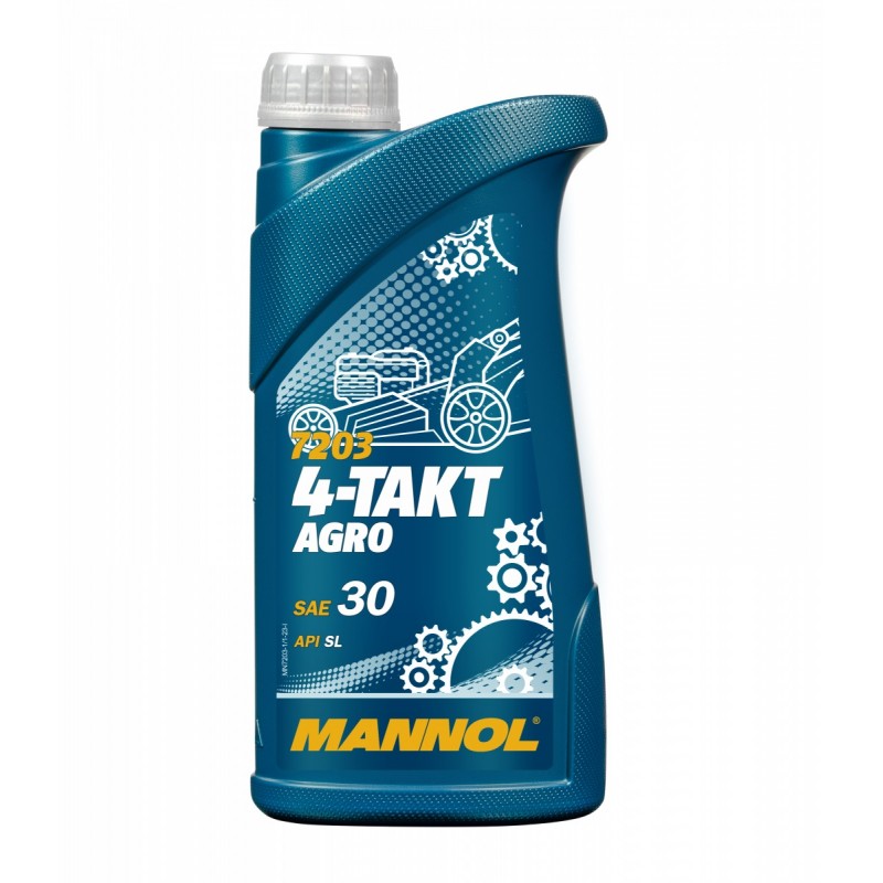 Alyva keturtakčiams varikliams 1L MANNOL 4-Takt Agro SAE 30 7203