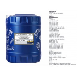 Alyva dvitakčiams varikliams 120ml MANNOL Agro Formula S 7858