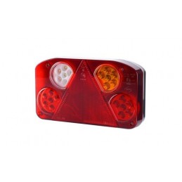 Žibintas galinis LED k.p. 12/24V (su dinaminiu posūkiu)