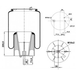 Pagalvė oro 6126NP40